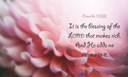 Proverbs 10:22