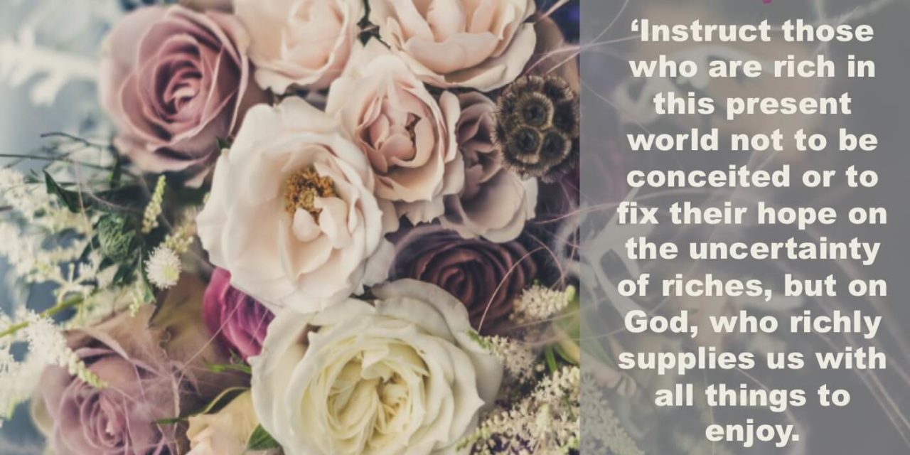 1 Timothy 6:17