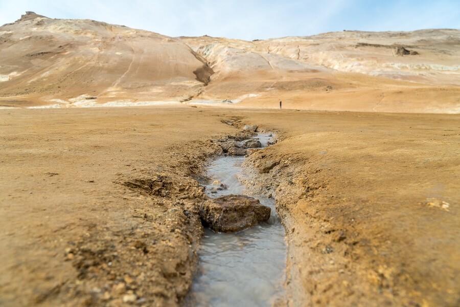 Streams in the desert